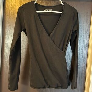 Victoria’s Secret Tee Shop Black Long-sleeve